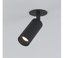 Встраиваемый светодиодный спот Elektrostandard Diffe 25039/Led черный a058218