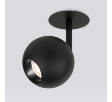 Встраиваемый светодиодный спот Elektrostandard Ball 9926 LED 12W 4200K черный a053738