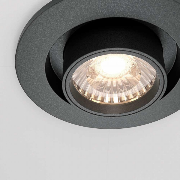 Встраиваемый светодиодный спот Maytoni Technical Hidden DL045-01-10W4K-B Встраиваемый светодиодный спот Maytoni Technical Hidden DL045-01-10W4K-B