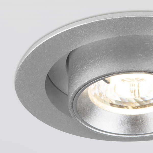 Встраиваемый светодиодный спот Elektrostandard 9917 LED 10W 4200K серебро a052450 Встраиваемый светодиодный спот Elektrostandard 9917 LED 10W 4200K серебро a052450