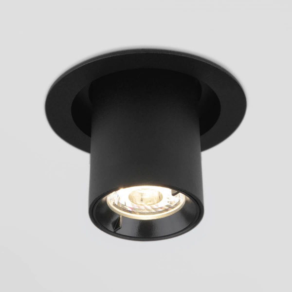 Встраиваемый светодиодный спот Elektrostandard 9917 LED 10W 4200K черный матовый a052449 Встраиваемый светодиодный спот Elektrostandard 9917 LED 10W 4200K черный матовый a052449