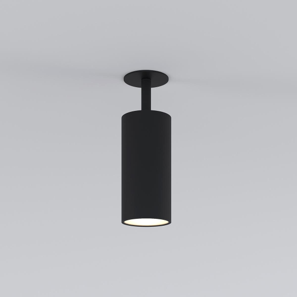 Встраиваемый светодиодный спот Elektrostandard Diffe 25066/Led черный a058211