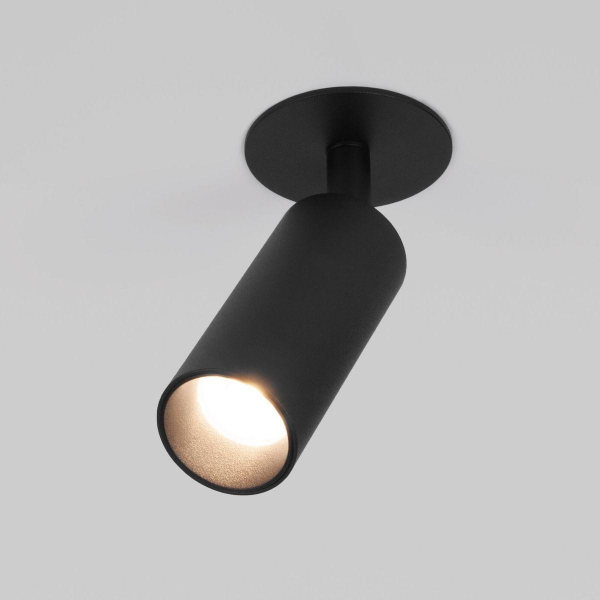 Встраиваемый светодиодный спот Elektrostandard Diffe 25039/Led черный a058218 Встраиваемый светодиодный спот Elektrostandard Diffe 25039/Led черный a058218