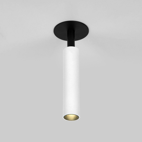 Встраиваемый светодиодный спот Elektrostandard Diffe 25027/Led белый/черный a058216 Встраиваемый светодиодный спот Elektrostandard Diffe 25027/Led белый/черный a058216