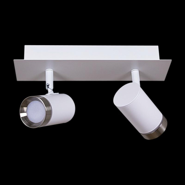 Спот Reluce 84281-9.5-002RT LED2*5W WT+SN Спот Reluce 84281-9.5-002RT LED2*5W WT+SN