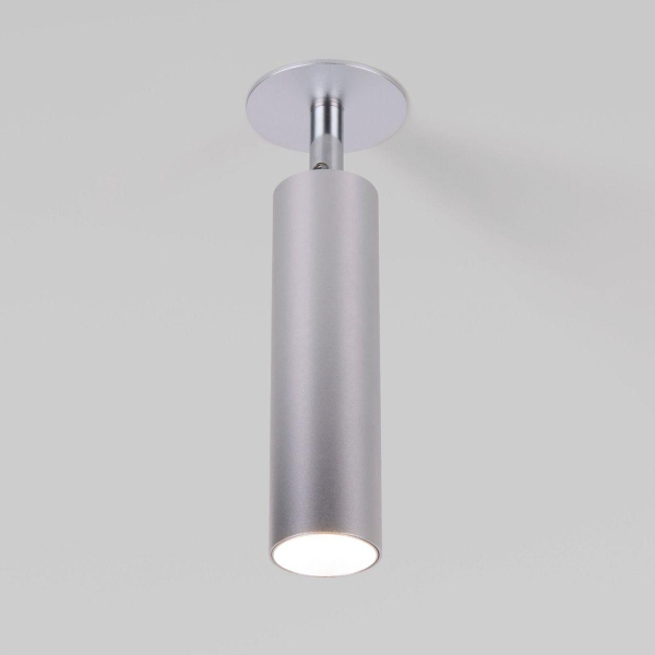 Встраиваемый светодиодный спот Elektrostandard Diffe 25040/Led серебряный a058227 Встраиваемый светодиодный спот Elektrostandard Diffe 25040/Led серебряный a058227