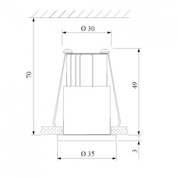 Встраиваемый светодиодный светильник Elektrostandard 15269/LED черный a056022 Встраиваемый светодиодный светильник Elektrostandard 15269/LED черный a056022