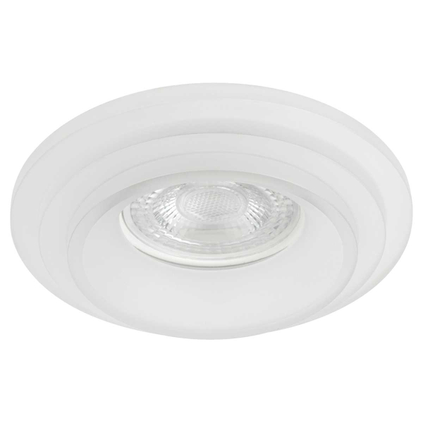 Светильник встраиваемый декоративный ЭРА DK105 WH под лампу MR16 GU5.3 белый Б0058392