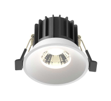 Встраиваемый светильник Maytoni Technical Round DL058-12W4K-W