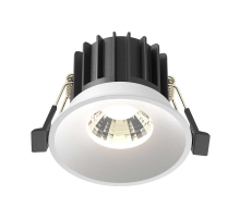 Встраиваемый светильник Maytoni Technical Round DL058-12W4K-W