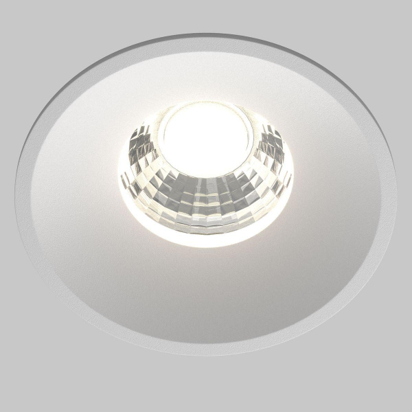 Встраиваемый светодиодный светильник Maytoni Technical Round DL058-12W-DTW-W Встраиваемый светодиодный светильник Maytoni Technical Round DL058-12W-DTW-W