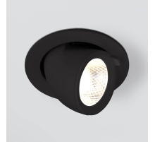 Встраиваемый светодиодный светильник Elektrostandard 9918 LED 9W 4200K черный a052456