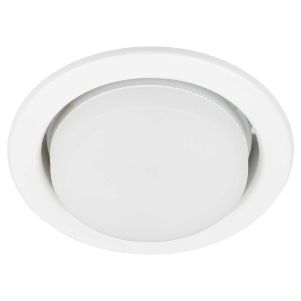 Светильник встраиваемый ЭРА KL35 WH /1 (к) Set 5 под лампу GX53 белый с термокольцом набор 5 шт Б0071342
