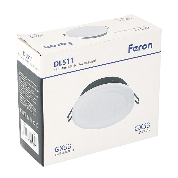 Встраиваемый светильник Feron DL511 51945