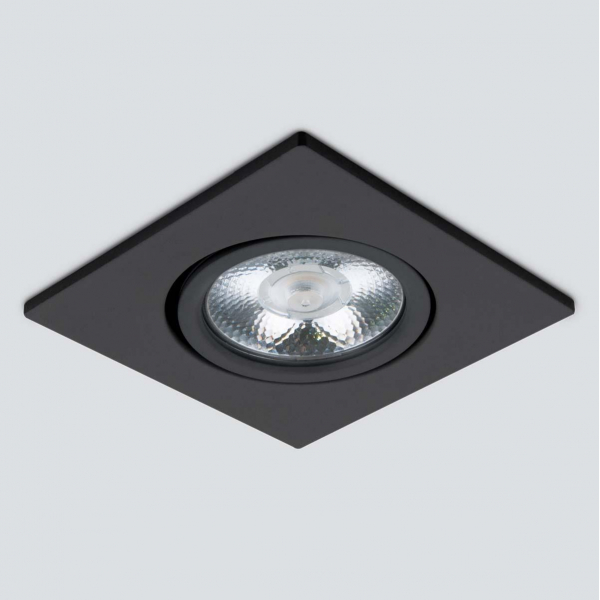 Встраиваемый светодиодный светильник Elektrostandard 15273/LED черный a056033 Встраиваемый светодиодный светильник Elektrostandard 15273/LED черный a056033