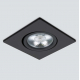 Встраиваемый светодиодный светильник Elektrostandard 15273/LED черный a056033