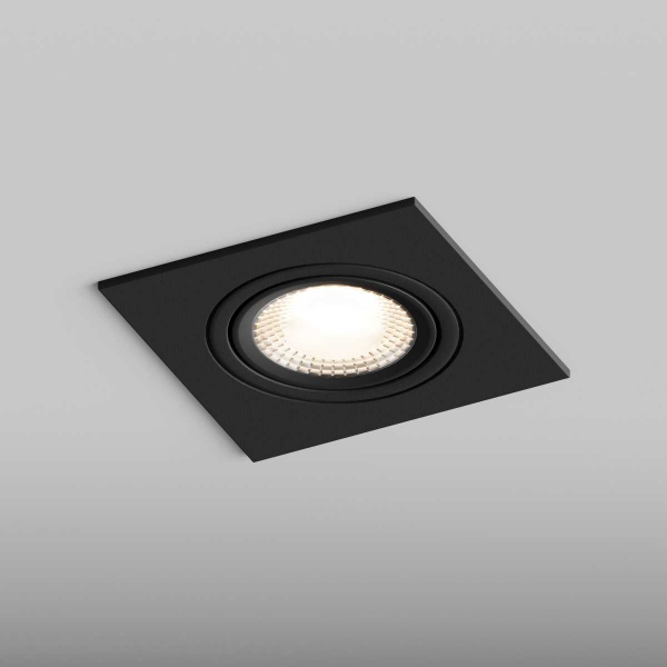 Встраиваемый светильник Hesby Lighting Hesby Atlas IP20,10Вт, GU5.3, черный HSBL_0118