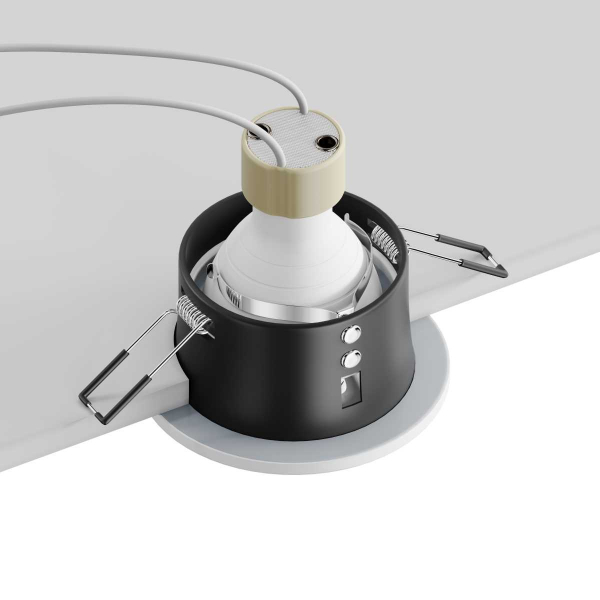 Встраиваемый светильник Hesby Lighting Nova IP44, 35Вт, GU10, белый HSBL_0135