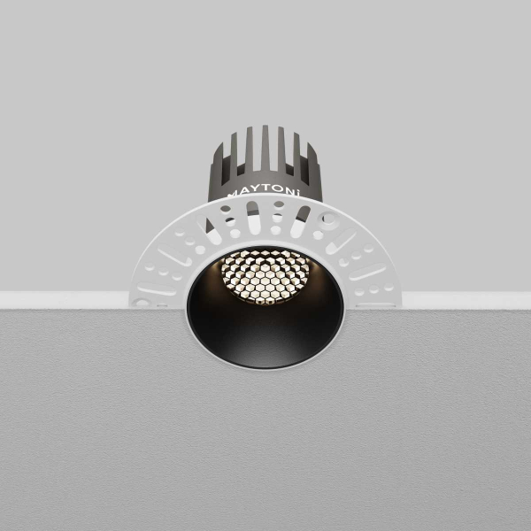 Встраиваемый светильник Maytoni Technical Downlight Dip DL124-10W-4K-TRS-B