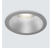 Встраиваемый светодиодный светильник Elektrostandard 15266/LED серебряный a055720