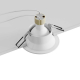 Встраиваемый светильник Hesby Lighting Hesby Sogne IP20,50Вт, GU10, белый HSBL_0096