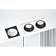 Встраиваемый светильник Italline IT08-8013 black 3000K + IT08-8014 black