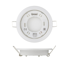 Встраиваемый светильник Uniel GX53/H2 White 10 Prom UL-00005051