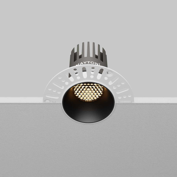 Встраиваемый светильник Maytoni Technical DL124-10W-3K-TRS-B
