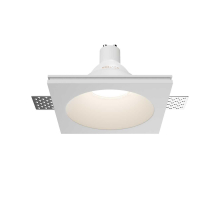 Встраиваемый светильник Maytoni Technical Downlight Gyps Modern DL129-GU10-01-W