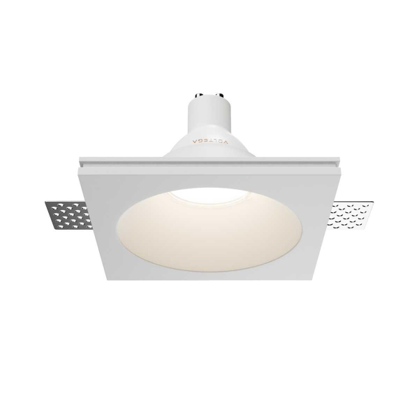 Встраиваемый светильник Maytoni Technical Downlight Gyps Modern DL129-GU10-01-W