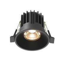 Встраиваемый светодиодный светильник Maytoni Round DL058-7W3K-B