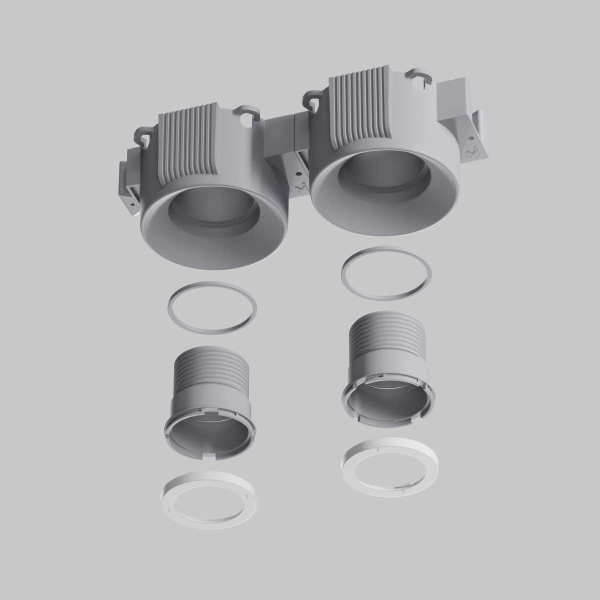 Встраиваемый светильник Maytoni Technical Downlight Intro 2.0 DL136-GU10-W