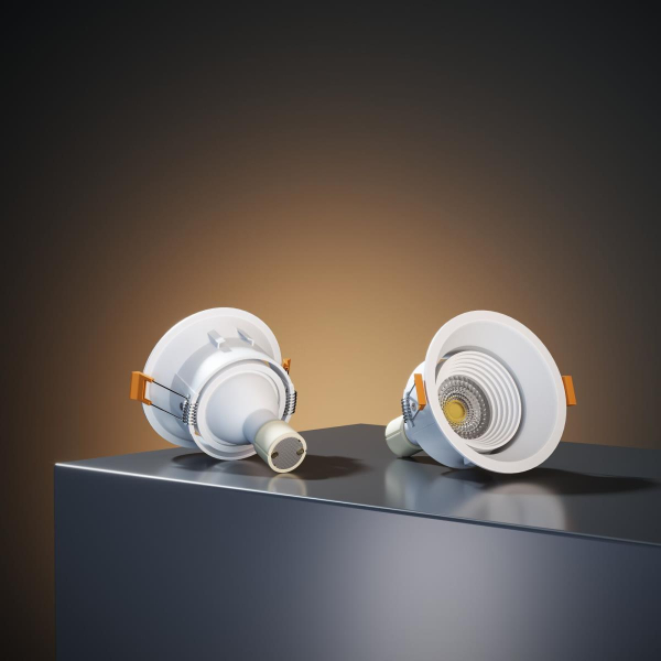 Встраиваемый светодиодный светильник Elektrostandard Punto 25016/01 белый a065470