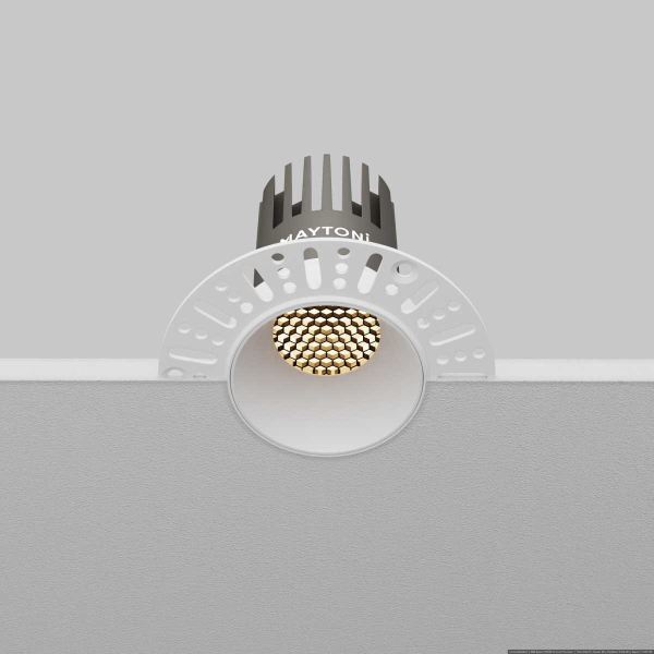 Встраиваемый светильник Maytoni Technical Downlight Dip DL119-10W-3K-TRS-W