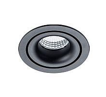 Встраиваемый светодиодный светильник Italline IT02-008 black