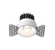 Встраиваемый светодиодный светильник Maytoni Round DL058-7W4K-TRS-W