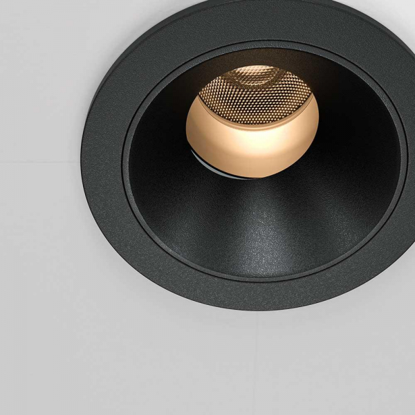 Встраиваемый светодиодный светильник Maytoni Technical Wise DL057-7W3K-B Встраиваемый светодиодный светильник Maytoni Technical Wise DL057-7W3K-B