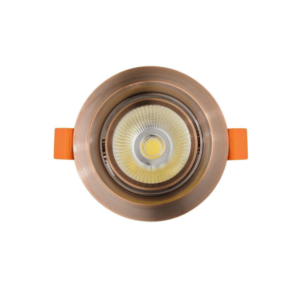 Встраиваемый светодиодный светильник Lumina Deco Dalston LDC Y115 RD+BR Встраиваемый светодиодный светильник Lumina Deco Dalston LDC Y115 RD+BR