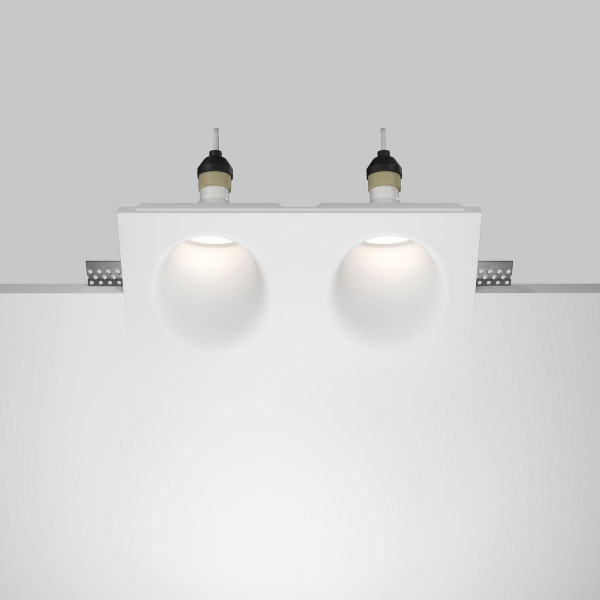 Встраиваемый светильник Maytoni Technical Gyps Modern DL002-WW-02-W Встраиваемый светильник Maytoni Technical Gyps Modern DL002-WW-02-W