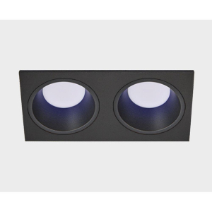 Встраиваемый светильник Italline IT08-8013 black 4000K 2 шт + IT08-8015 black