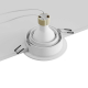 Встраиваемый светильник Hesby Lighting Hesby Eclipse IP20,15Вт, GU10, белый HSBL_0110