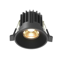 Встраиваемый светильник Maytoni Technical Downlight Round DL058-7W2.7K-B