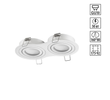 Светильник встраиваемый Novotech MORUS 371023