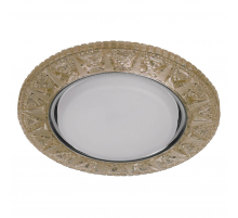 Встраиваемый светильник ЭРА LED с подсветкой DK LD22 CHP/WH Б0029623