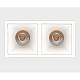 Встраиваемый светильник Italline IT06-6020 white 4000K - 2 шт. + IT06-6022 white