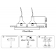 Встраиваемый светильник Ambrella Light Techno Spot Standard Tech TN102734