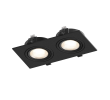 Встраиваемый светильник Hesby Lighting Hesby Atlas IP20,10Вт, GU5.3, черный HSBL_0117