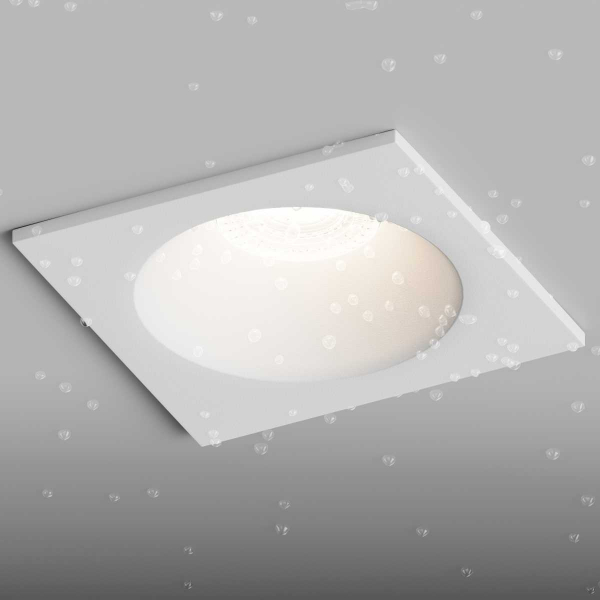 Встраиваемый светильник Hesby Lighting Nova IP44, 35Вт, GU10, белый HSBL_0136 Встраиваемый светильник Hesby Lighting Nova IP44, 35Вт, GU10, белый HSBL_0136