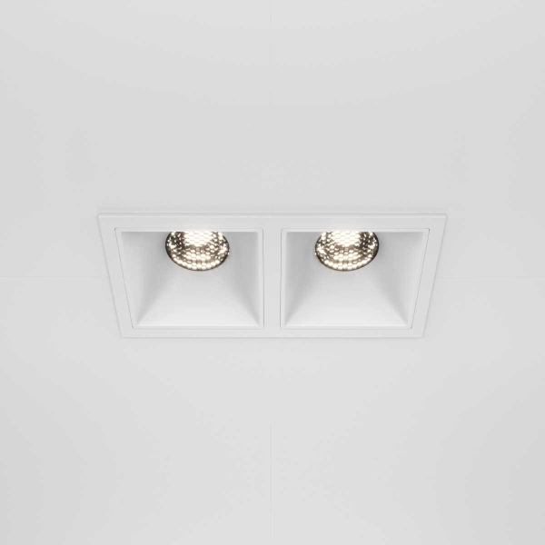 Встраиваемый светодиодный светильник Maytoni Technical Alfa LED Dim Triac DL043-02-10W4K-D-SQ-W