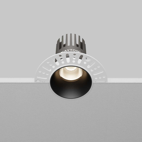 Встраиваемый светильник Maytoni Technical Downlight Dip DL124-10W-4K-TRS-B